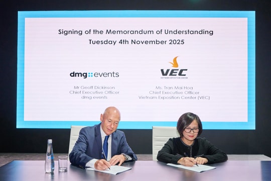 VEC và dmg events hợp tác ra mắt hội nghị - triển lãm năng lượng toàn cầu