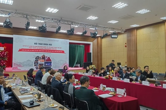 Hoàn thiện thể chế phát huy tiềm năng ngành công nghiệp văn hóa Việt Nam