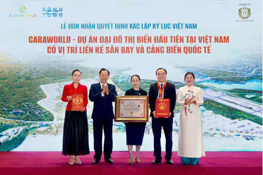 CaraWorld Cam Ranh lập kỷ lục thứ 2 trong vòng 6 tháng