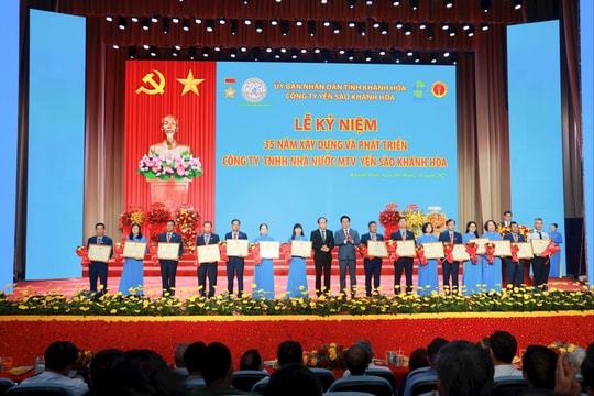 Yến sào Khánh Hòa 35 năm xây dựng và phát triển