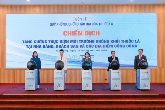 Đà Nẵng: Phát động chiến dịch môi trường không khói thuốc tại nhà hàng, khách sạn