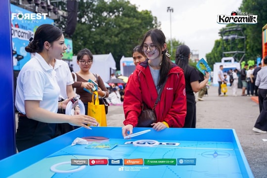 Giao lưu văn hóa Việt – Hàn qua lễ hội sữa “I Like It Korea Milk”