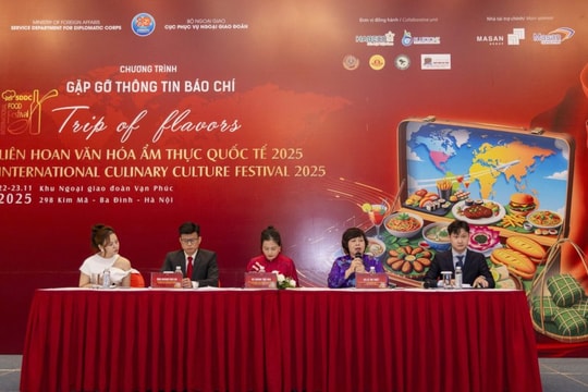 Liên hoan Văn hóa Ẩm thực Quốc tế 2025: Hành trình vị giác khắp năm châu