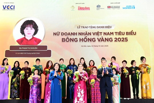Bông hồng vàng Phạm Thị Nhuận: Tỏa sáng bản lĩnh nữ doanh nhân Việt