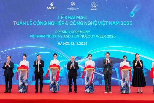 Khai mạc Tuần lễ Công nghiệp và Công nghệ Việt Nam 2025: Dấu ấn mới của ngành triển lãm quốc gia