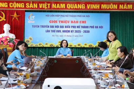 Đại hội đại biểu Phụ nữ Hà Nội lần thứ XVII: Lan tỏa khát vọng, phát huy sức mạnh phụ nữ Thủ đô trong kỷ nguyên mới