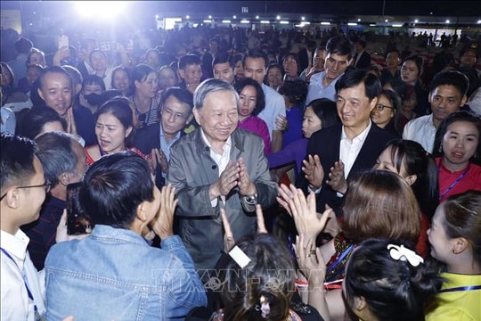 Tổng Bí thư Tô Lâm: Lan tỏa tinh thần '5 dám' và '3 cùng' là góp một viên gạch bền chắc vào ngôi nhà đại đoàn kết Việt Nam