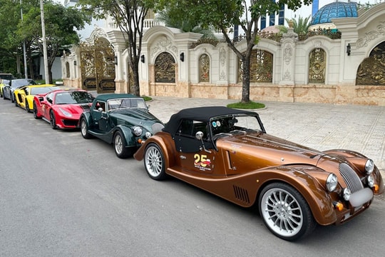 Dàn xe trăm tỷ của đại gia thẩm mỹ viện Mailisa