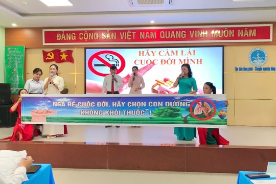 Hội thi tìm hiểu về phòng chống tác hại của thuốc lá cho cán bộ y tế năm 2025