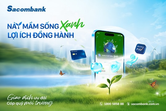 Sacombank hiện thực hóa cam kết phát triển bền vững ESG
