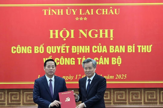 Ban Bí thư Trung ương Điều động Phó Bí thư Điện Biên về Lai Châu