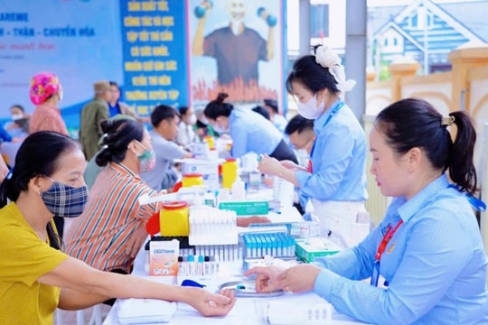 Doanh nghiệp chung tay cùng Hội Thầy thuốc trẻ chăm sóc sức khỏe cộng đồng tại Nghệ An và Tuyên Quang