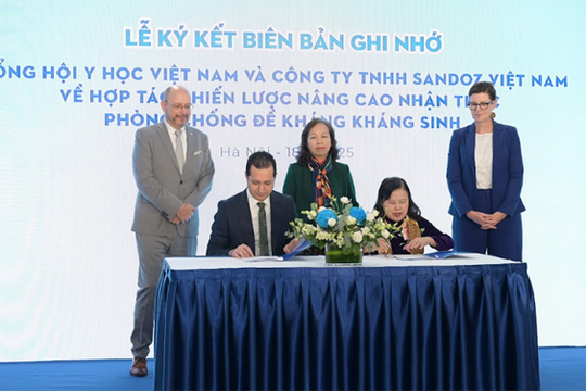 Hợp tác triển khai chiến dịch nâng cao nhận thức về tình trạng kháng kháng sinh