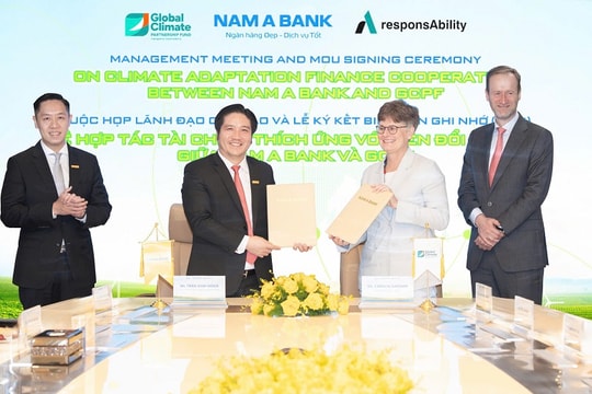 Nam A Bank - GCPF ký kết Biên bản ghi nhớ hợp tác chiến lược