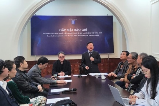 Festival quốc tế Âm nhạc mới Á – Âu 2025: Không gian kết nối sáng tạo của âm nhạc đương đại