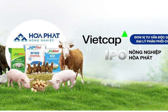 Nông nghiệp Hoà Phát (HPA): IPO 30 triệu cổ phiếu giá 41.900 đồng/cp