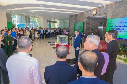 Petrovietnam phát động quyên góp ủng hộ đồng bào miền Trung, Tây Nguyên bị ảnh hưởng bởi mưa lũ