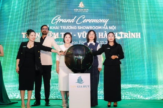Tân Gia Huy khai trương showroom mới tại Vinhomes Ocean Park 3