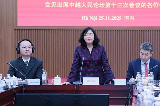 Thúc đẩy quan hệ nhân dân Việt - Trung lên tầm cao mới