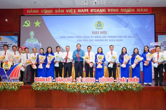 Đồng chí Lê Văn Minh tái đắc cử Chủ tịch Công đoàn EVNHCMC nhiệm kỳ 2025 – 2030