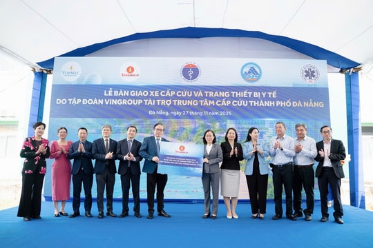 Vingroup hỗ trợ Đà Nẵng nâng cao năng lực cấp cứu hiện đại, gia tăng sức mạnh y tế miền Trung
