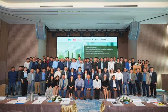 VCCI cùng đối tác tập huấn kiểm kê khí nhà kính cho doanh nghiệp phát thải cao