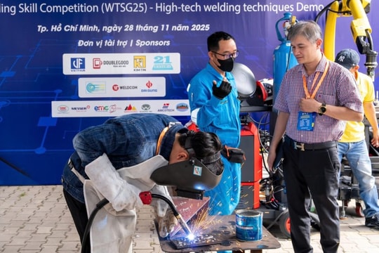 WT.SG25: Từ hội thi tay nghề đến nguồn nhân lực chất lượng cao cho ngành cơ khí Việt Nam
