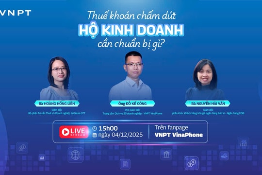 VNPT VinaPhone tổ chức đối thoại cùng chuyên gia, đồng hành hộ kinh doanh trước “giờ G” chuyển đổi thuế