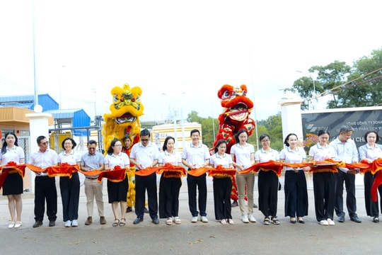 SDV khánh thành 3 hạng mục tái chế tại Khu xử lý chất thải Quang Trung