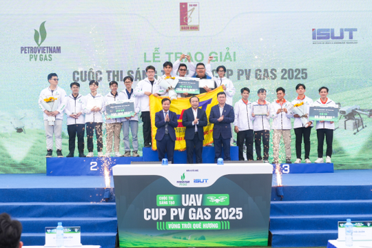 PV GAS đồng hành cùng “UAV Cup PV GAS 2025: Vùng trời quê hương”: Gieo mầm ước mơ, dựng nền kinh tế tầm thấp việt nam
