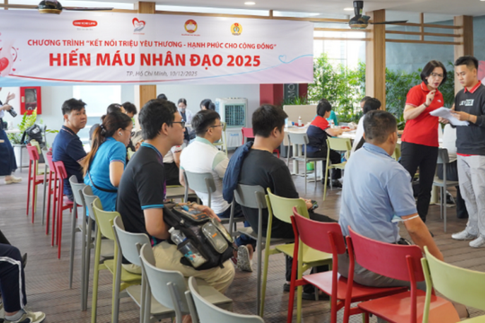 Dai-ichi Life Việt Nam tiếp tục tham gia hiến máu tình nguyện