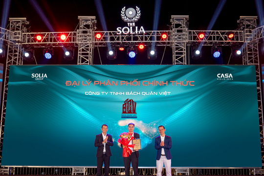 Bách Quân Việt và Solia Group ký kết hợp tác phân phối chính thức phân khu Apollo By The Solia