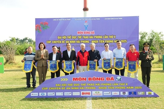 Vietravel Hải Phòng: Đồng hành cùng môn bóng đá Đại hội TDTT Hải Phòng lần thứ X