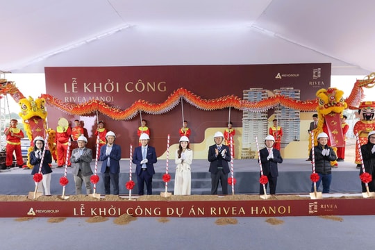 MEYGroup chính thức khởi công khu phức hợp hạng sang Rivea Hanoi