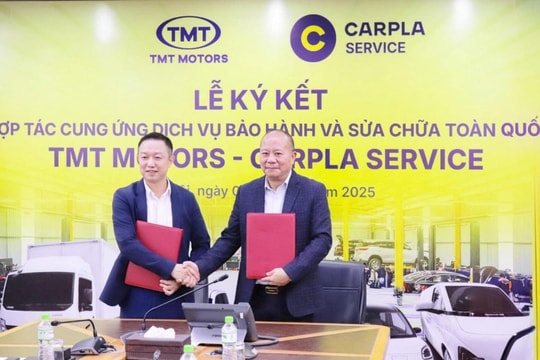 TMT Motors và Carpla Service ký kết hợp tác cung ứng dịch vụ bảo hành, sửa chữa trên toàn quốc