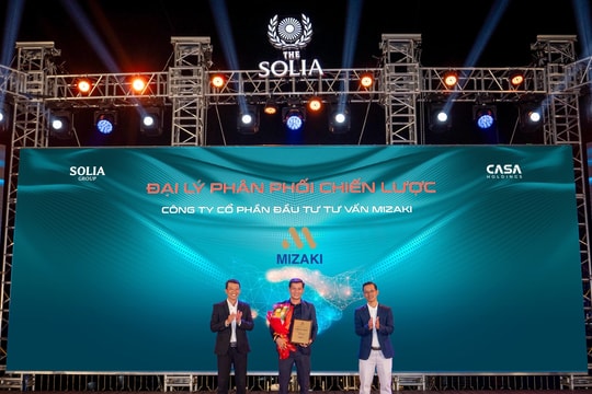MIZAKI và Solia Group ký kết hợp tác phân phối chiến lược phân khu Apollo By The Solia