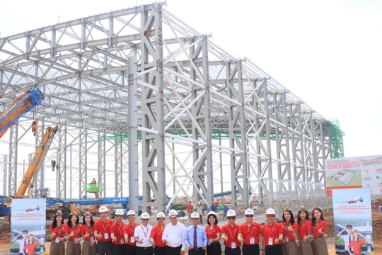 Vietjet cất nóc hangar chuẩn quốc tế, khai trương chuyến bay tới Cảng Hàng không quốc tế Long Thành