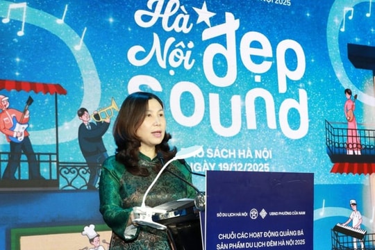 Khai mạc chuỗi quảng bá du lịch đêm Hà Nội 2025 với chủ đề “Hà Nội đẹp sound”