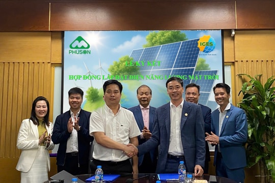 IGES và Phú Sơn cụ thể hóa chủ trương chuyển dịch năng lượng