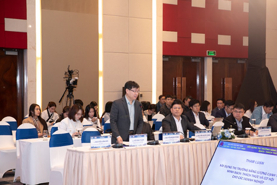 Nhận diện cơ hội và thách thức, xây dựng thị trường năng lượng cạnh tranh minh bạch