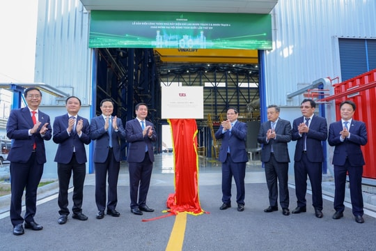 Khánh thành nhà máy điện LNG đầu tiên tại Việt Nam