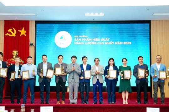 Bộ Công Thương vinh danh những mô hình, sản phẩm dẫn đầu về hiệu suất năng lượng năm 2025