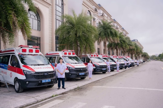 Vingroup hỗ trợ Hà Tĩnh chuẩn hóa cấp cứu ngoại viện từ phương tiện đến con người