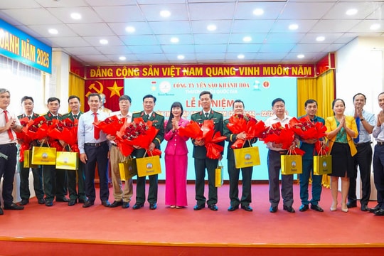 Yến sào Khánh Hòa kỷ niệm 81 năm Ngày thành lập Quân đội Nhân dân Việt Nam và 36 năm Ngày hội quốc phòng toàn dân