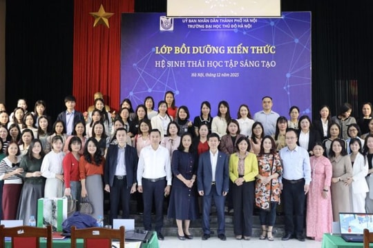 Bồi dưỡng kiến thức hệ sinh thái học tập sáng tạo cho giáo viên: một số gợi mở về giáo dục sáng tạo trong kỷ nguyên số