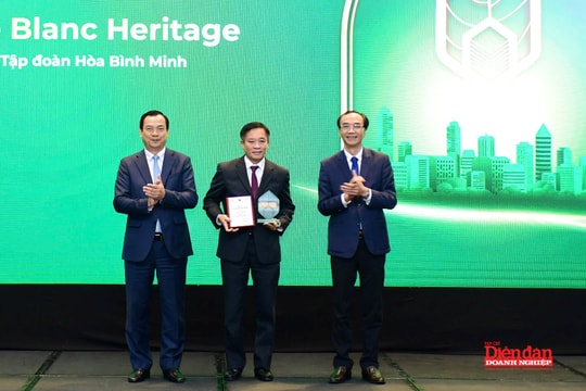 Khách sạn Le Blanc Heritage của Tập đoàn Hòa Bình Minh được bình chọn là khách sạn - nghỉ dưỡng yêu thích nhất