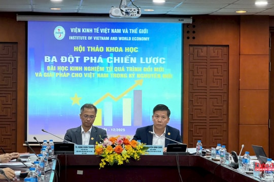 Ba đột phá chiến lược cho phát triển bền vững