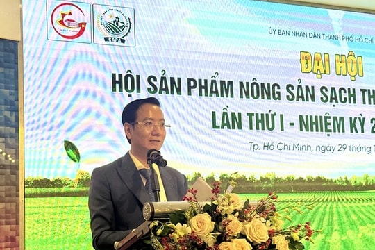 Ông Nguyễn Đình Tùng làm Chủ tịch Hội Nông sản sạch TP HCM