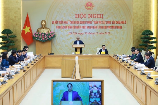 Mái ấm mới cho người dân vùng bão, lũ