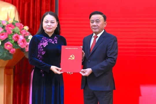 Đồng chí Nguyễn Thị Thu Hà giữ chức Phó Chánh Văn phòng Thường trực Văn phòng Trung ương Đảng